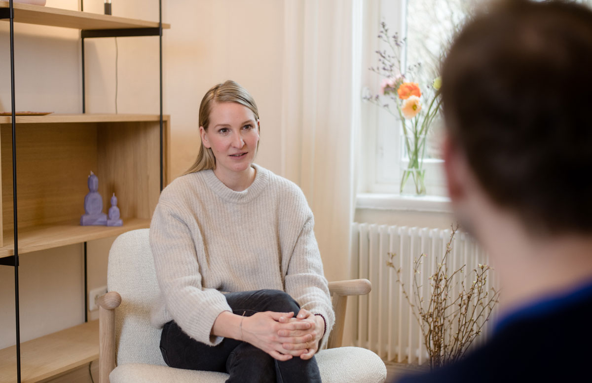 Anne Müller Praxis, Therapieraum